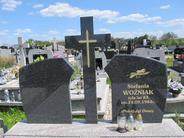 Grób Stefania Woźniak