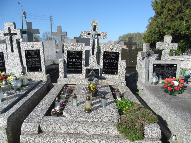 Grób Stanisław Sabak