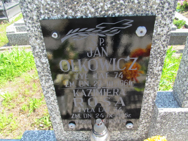 Grób Kazimiera Rosa